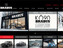 Tablet Screenshot of brabus.com